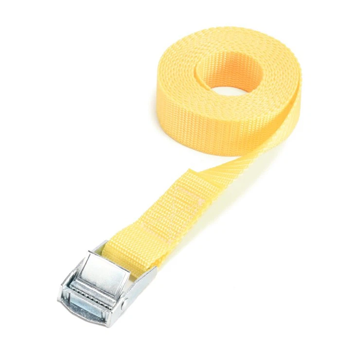2pc 1 Inch Polypropylene Multiple Cam Buckle Tie Down Strap Set