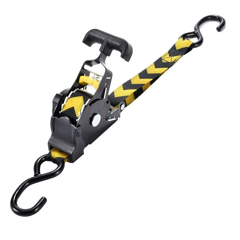 Heavy-Duty New Color Auto-Adjusting Motorcycle Ratchet Buckle Straps