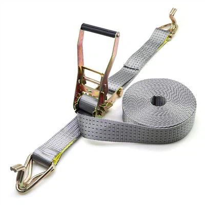 50mm Kago Lashing Belt Ratchet Straps lou-Devwa Tie-Desann pou transpòtasyon