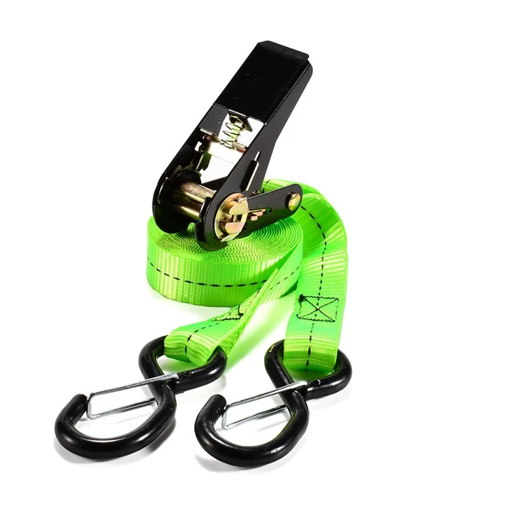 Wholesale Heavy-duty E-coated Ratchet Strap 2pk Package